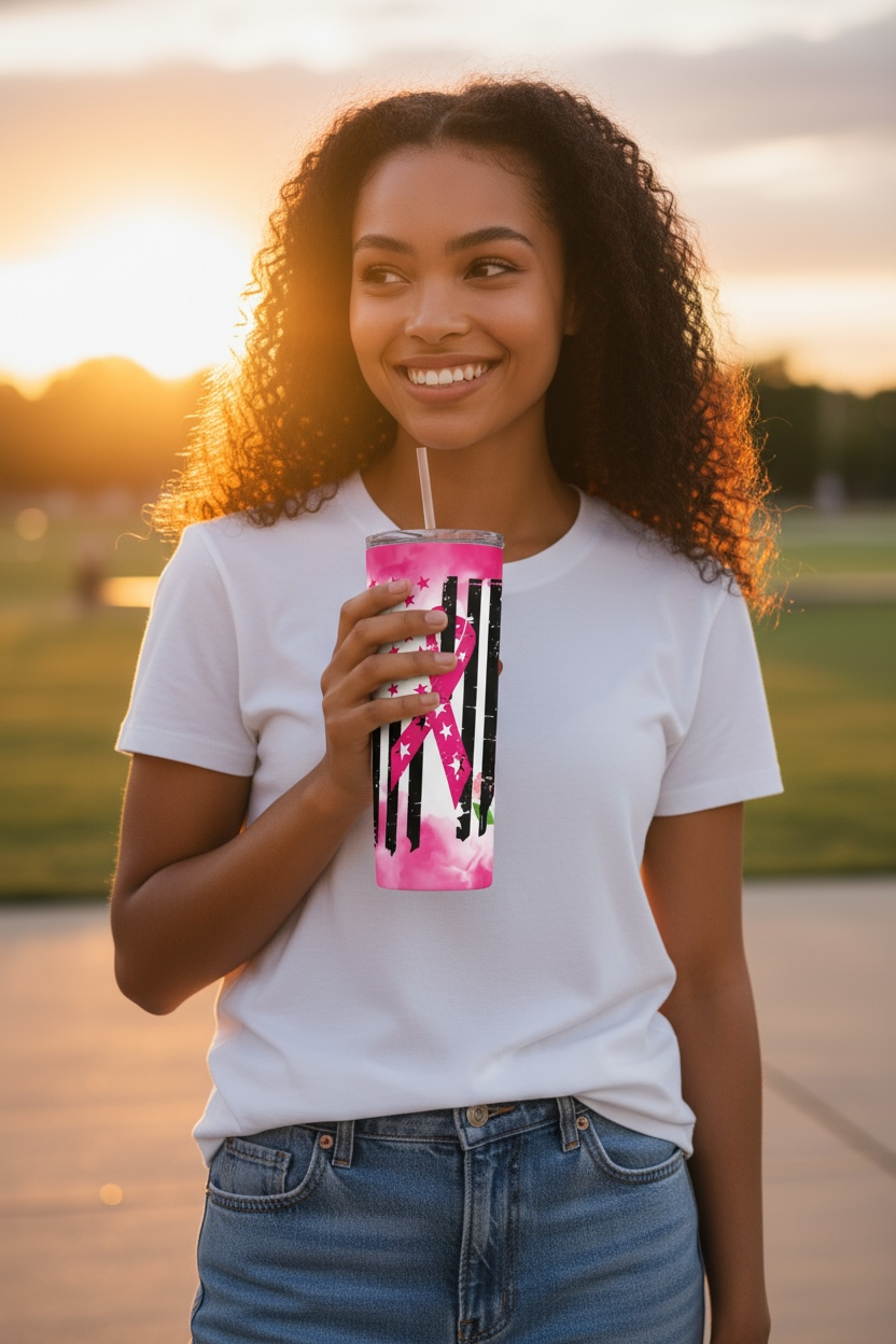 Breast Cancer Awareness Tumbler