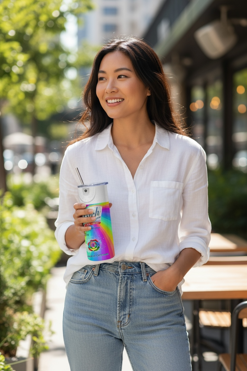Colorful Sass Tumbler! Keep the Drama Away in Style!