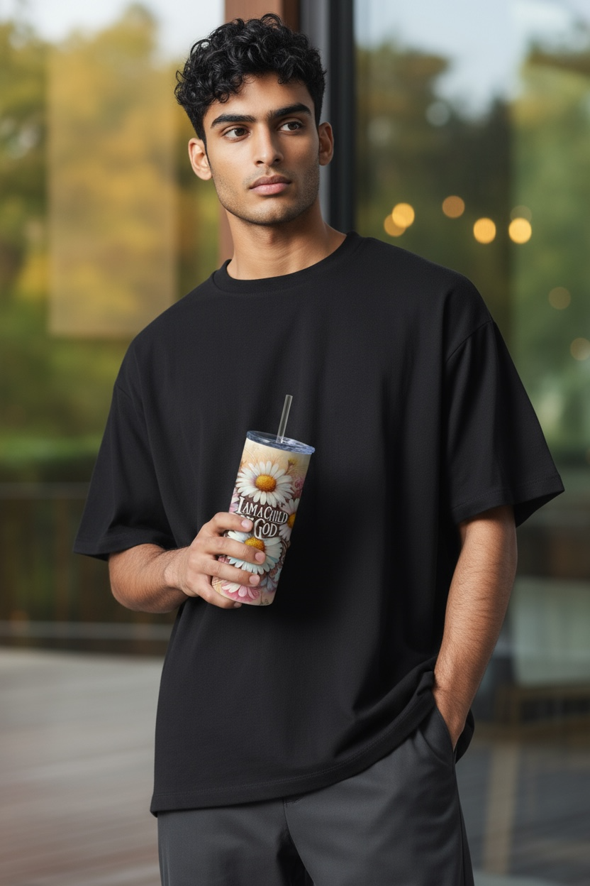 I Am a Child of God Daisy Floral